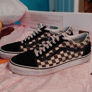 Vans Old Skool - Blur Checker - Black/White